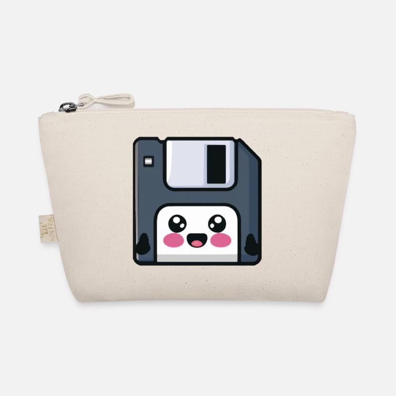 Diskette! Nostalgische Technik! Bio-Täschchen