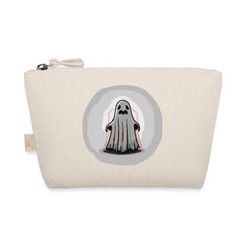 Scary Ghost / Halloween - Organic Pouch - nature - Front