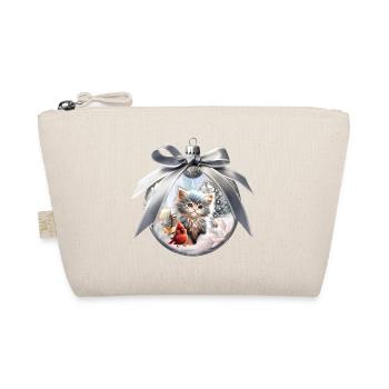 Petit chaton avec oiseau. - Trousse biologique - nature - Devant