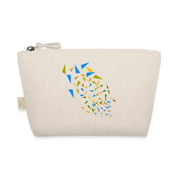 Colorful, abstract, retro, pattern, graphic - Organic Pouch - nature - Front
