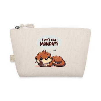 Loutre Anti-Lundi | Humour Bureau - Trousse biologique - nature - Devant
