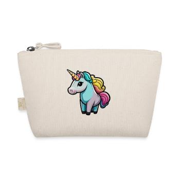 Licorne mignonne - Trousse biologique - nature - Devant