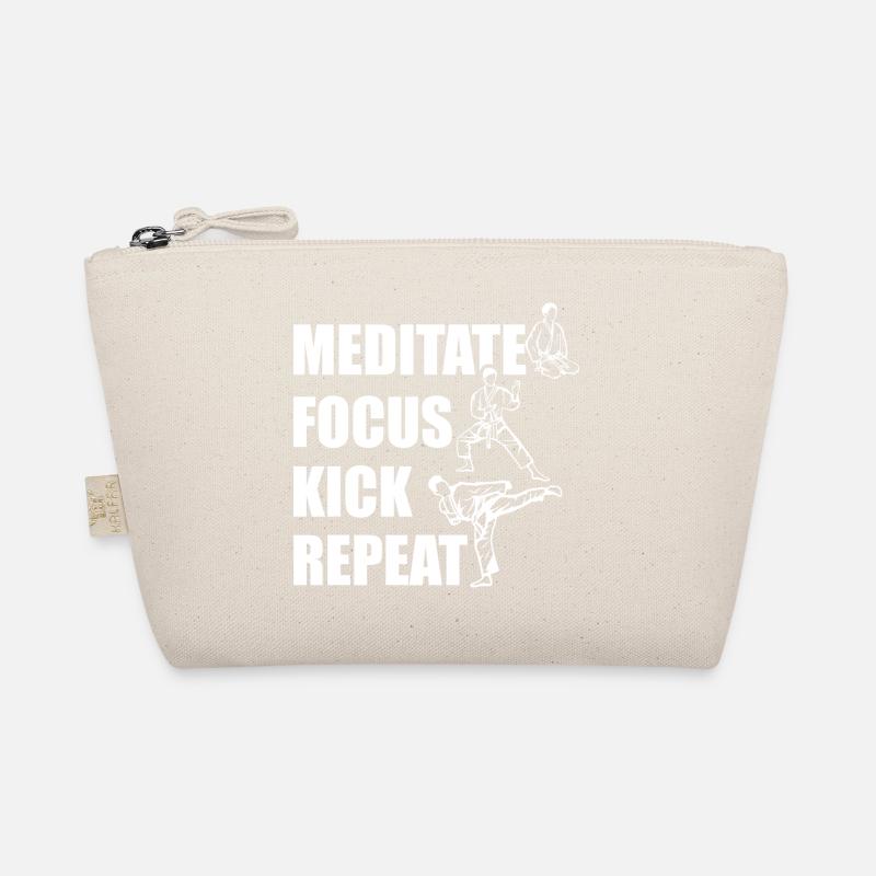Meditating, Focusing, Kicking Organic Pouch