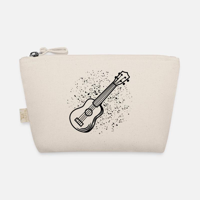 Ukulele Zeichnung Bio-Täschchen