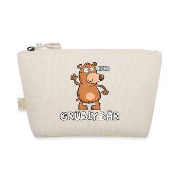 Grüßlybär - Bio-Täschchen - Natur - Vorne