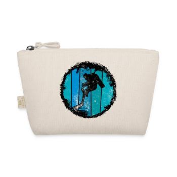 Silhouette de sommet bleu - Trousse biologique - nature - Devant
