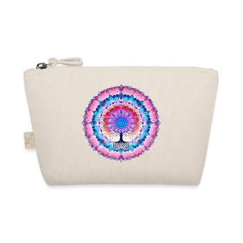Mandala-Baum der Farben - Bio-Täschchen - Natur - Vorne