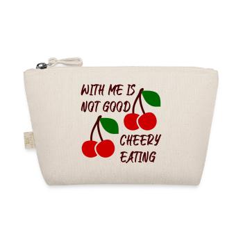 Avec moi, ce n’est pas bon de manger des cerises - Trousse biologique - nature - Devant