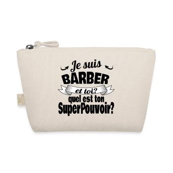 je suis barber - Trousse biologique - nature - Devant