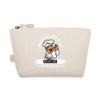 Chef cartoon: Passez à côté d’un cuisinier - Trousse biologique - nature - Devant