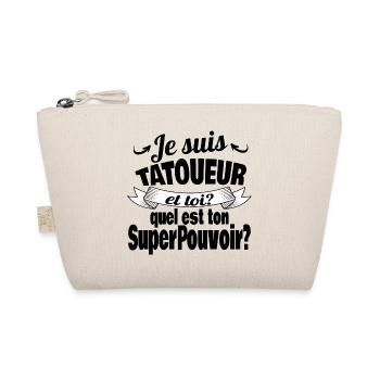je suis tatoueur - Trousse biologique - nature - Devant