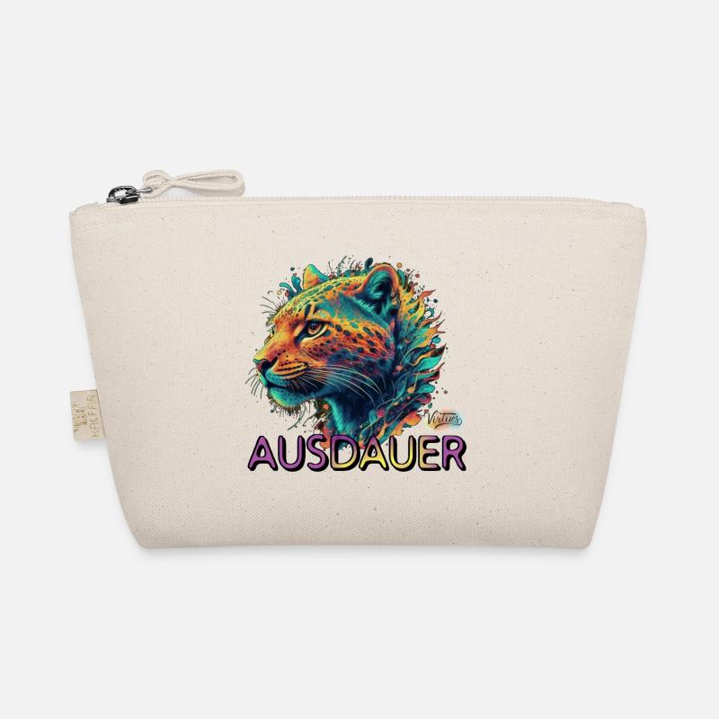 Werte mit Tieren: Ausdauer - Bio-Täschchen - Natur
