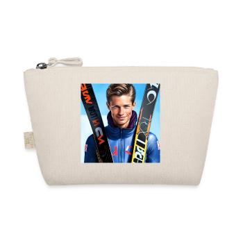Ski Jumper - Organic Pouch - nature - Front