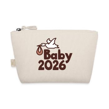 Stork Baby 2026 - Organic Pouch - nature - Front