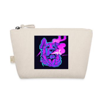 Chien fumeur trippant. - Trousse biologique - nature - Devant