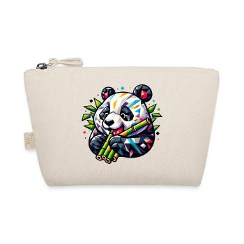 Panda - Organic Pouch - nature - Front