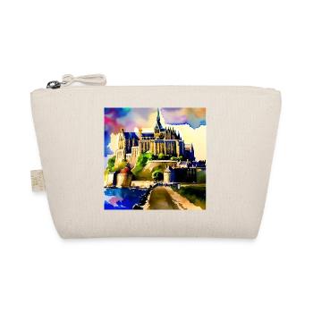 Mont Saint Michel Abbey, France - Organic Pouch - nature - Front