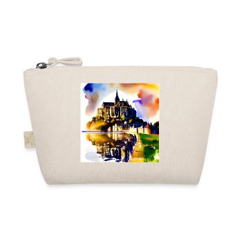 Mont Saint Michel, France - Organic Pouch - nature - Front