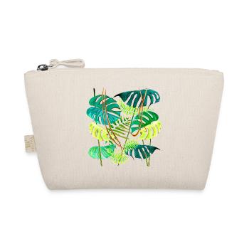 Monstera-Regenwald - Bio-Täschchen - Natur - Vorne