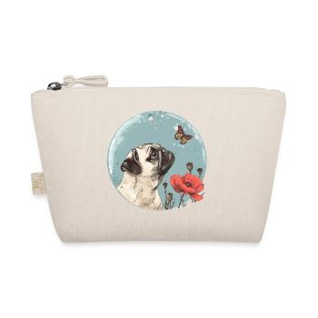 Carlin avec papillon - Trousse biologique - nature - Devant