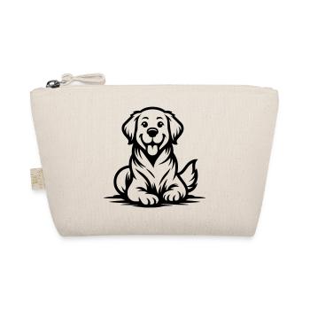 Dessin de Goldie Happy Golden Retriever - Trousse biologique - nature - Devant