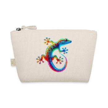 Gecko - Organic Pouch - nature - Front
