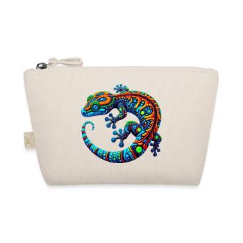 Gecko - Organic Pouch - nature - Front