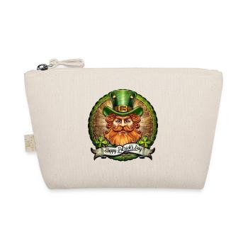 Happy Patricksday - Bio-Täschchen - Natur - Vorne