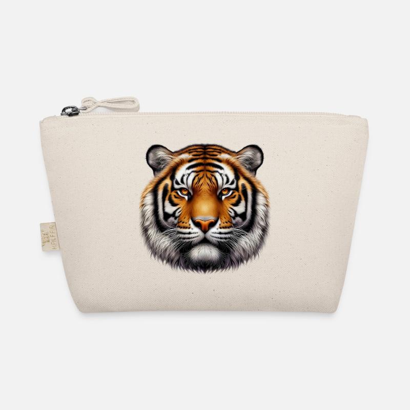 Tiger - Bio-Täschchen - Natur