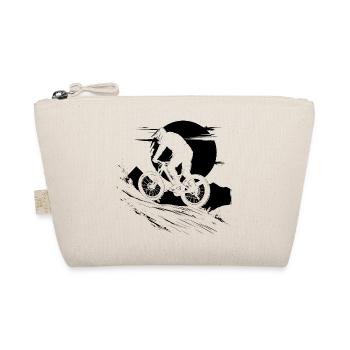 Illustration de cycliste - Trousse biologique - nature - Devant
