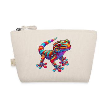 Gecko - Organic Pouch - nature - Front