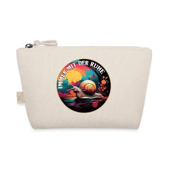 Escargot dans un cercle coloré toujours avec le calme - Trousse biologique - nature - Devant
