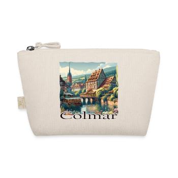 Colmar Old Town Charm & Colonial Style Architecture - Organic Pouch - nature - Front