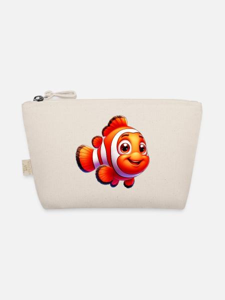 Clownfisch - Bio-Täschchen - Natur
