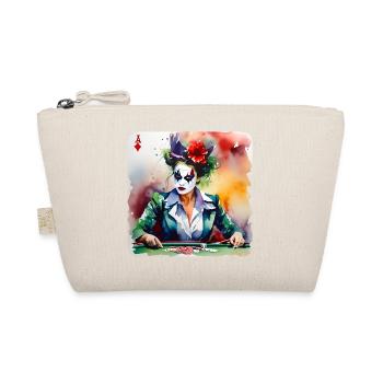 Cool Harlequin Poker Gothique Fille - Trousse biologique - nature - Devant