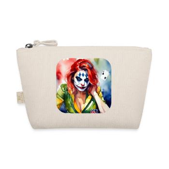 Cool Harlequin Poker Gothique Fille - Trousse biologique - nature - Devant