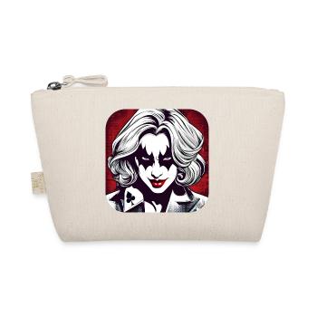 Cool Harlequin Poker Gothique Fille - Trousse biologique - nature - Devant