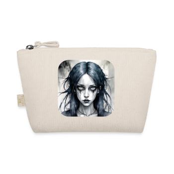 Fille punk gothique cool - Trousse biologique - nature - Devant