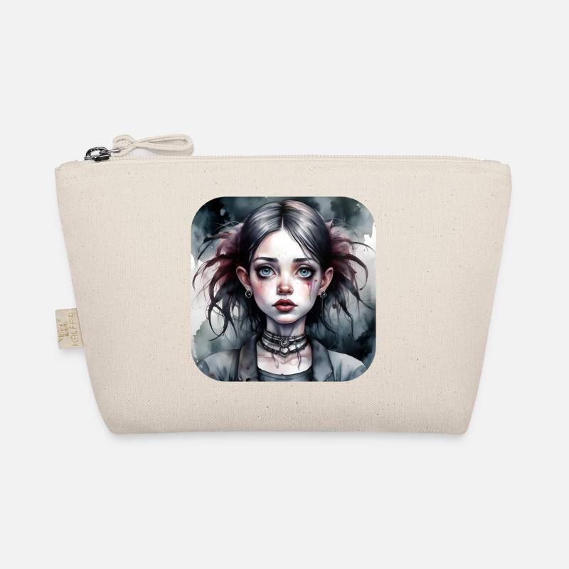 Fille punk gothique cool Trousse biologique