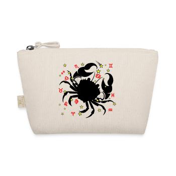 Sign Zodiac sign star logo Cancer - Organic Pouch - nature - Front