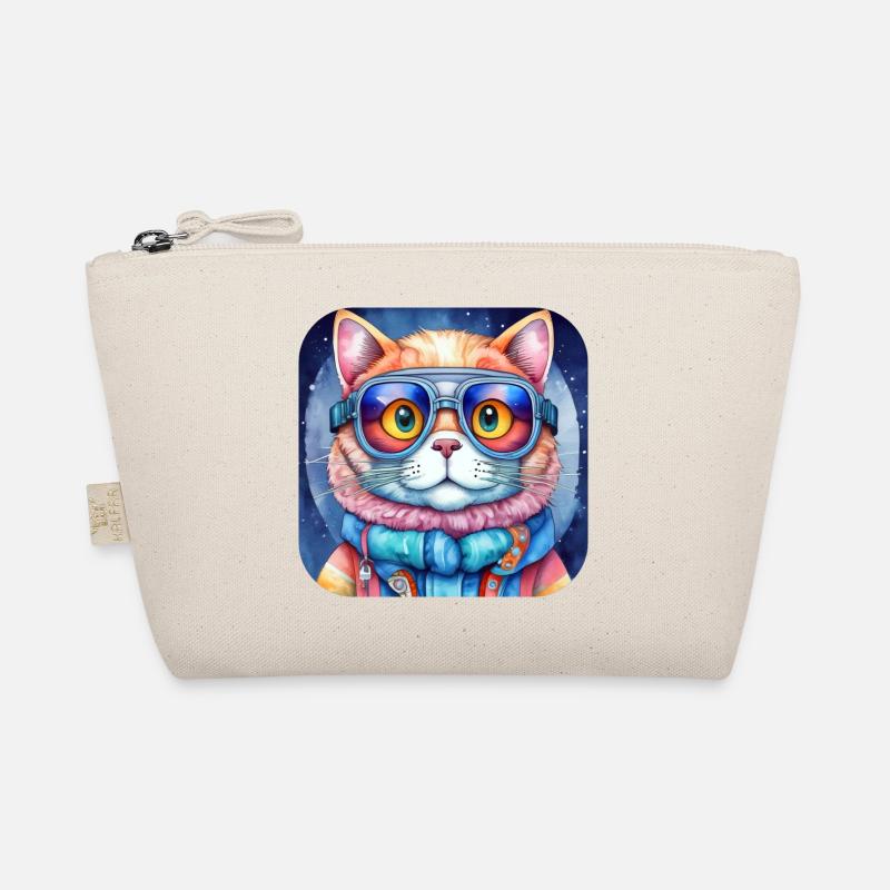 Coole Katze Bio-Täschchen