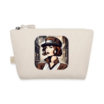 Fille mystérieuse dans le style victorien - Trousse biologique - nature - Devant