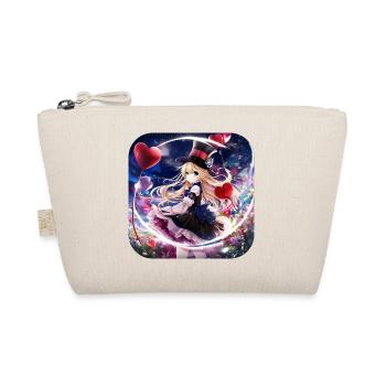 Fille cool avec du cœur - Trousse biologique - nature - Devant