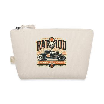 Ratsking Ratlook Shirt – Rustic Custom Style - Organic Pouch - nature - Front