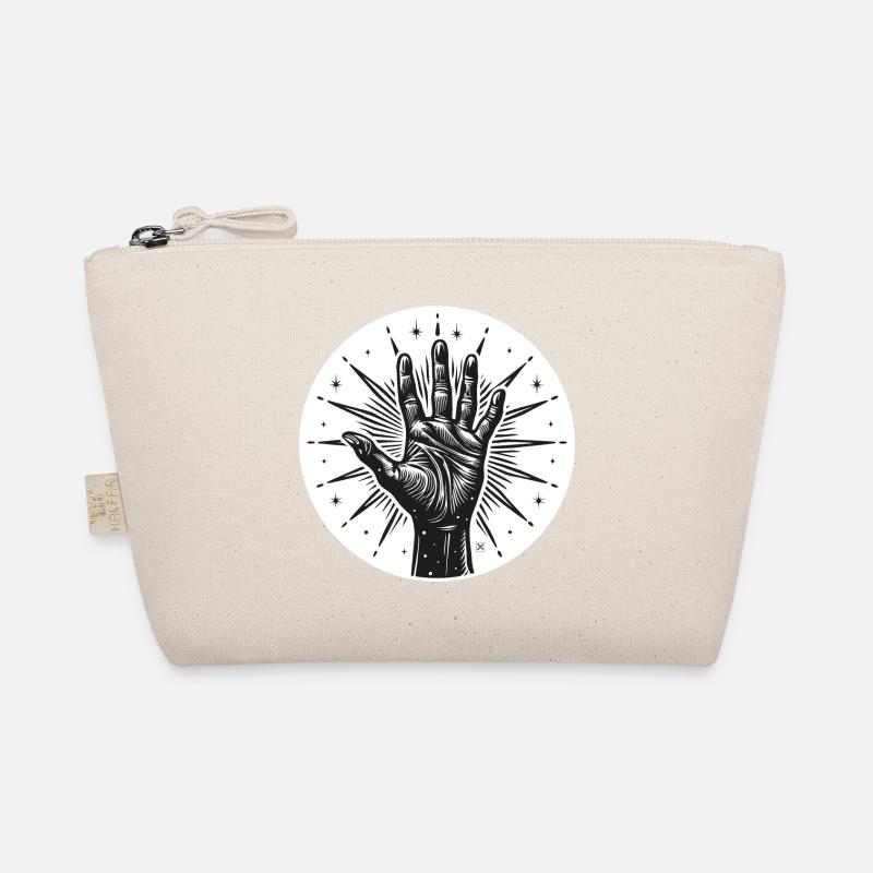 Sternhand mit Blitzen Bio-Täschchen