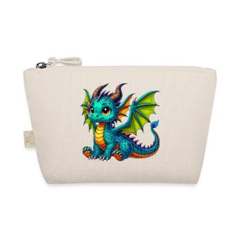 Drache - Bio-Täschchen - Natur - Vorne