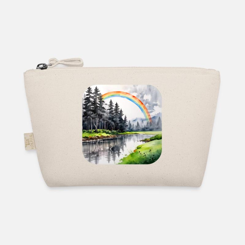 Paysage avec arc-en-ciel Trousse biologique