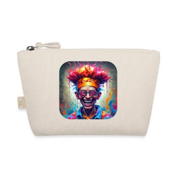 Crazy Chef Colorful Graffiti Style - Organic Pouch - nature - Front