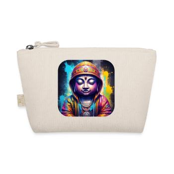 Mystical Spiritual Buddha - Organic Pouch - nature - Front