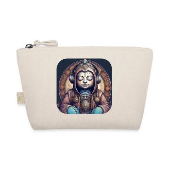 Mystical Spiritual Buddha - Organic Pouch - nature - Front